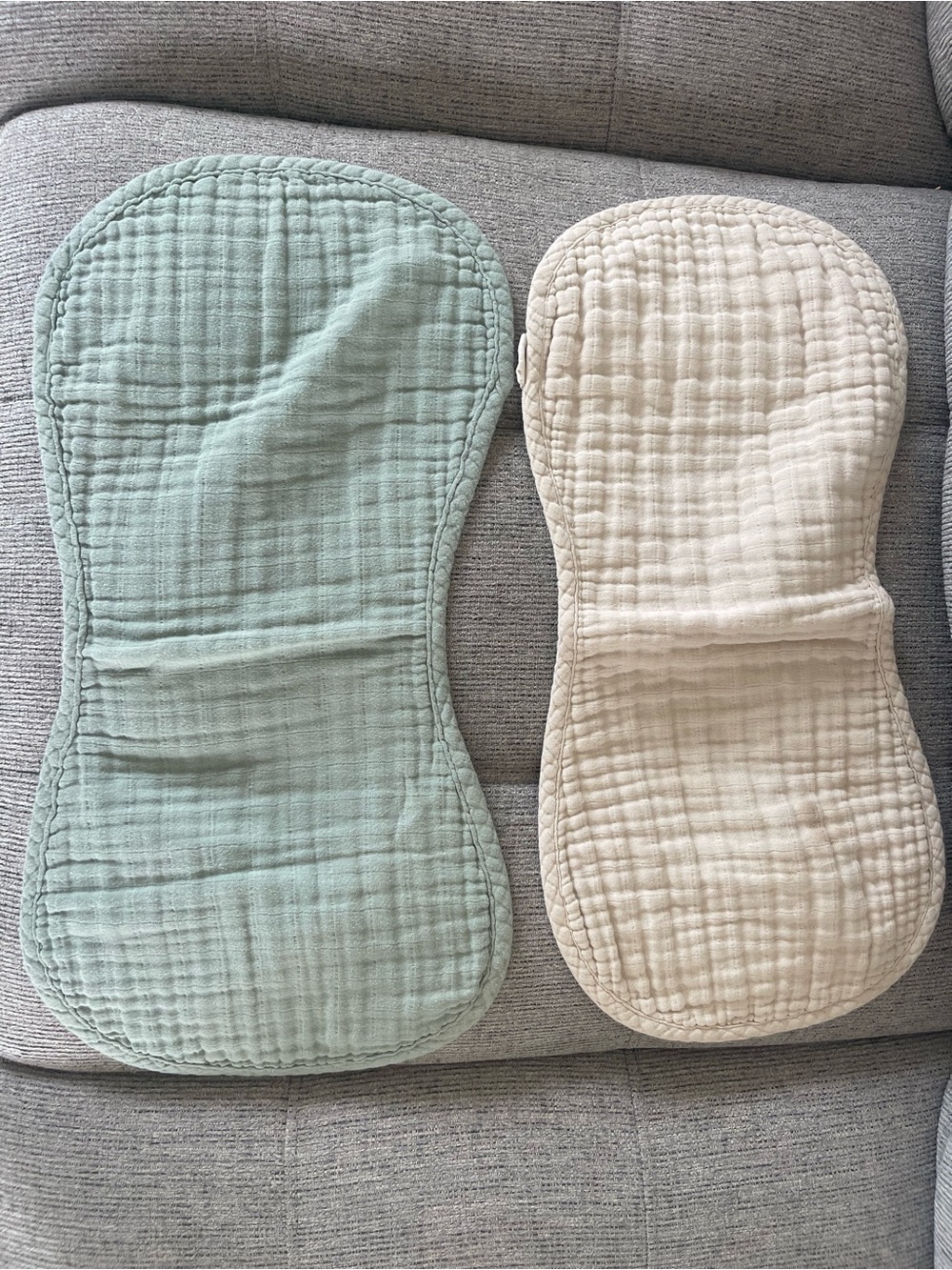 Mushie Organic Cotton Burp Cloths